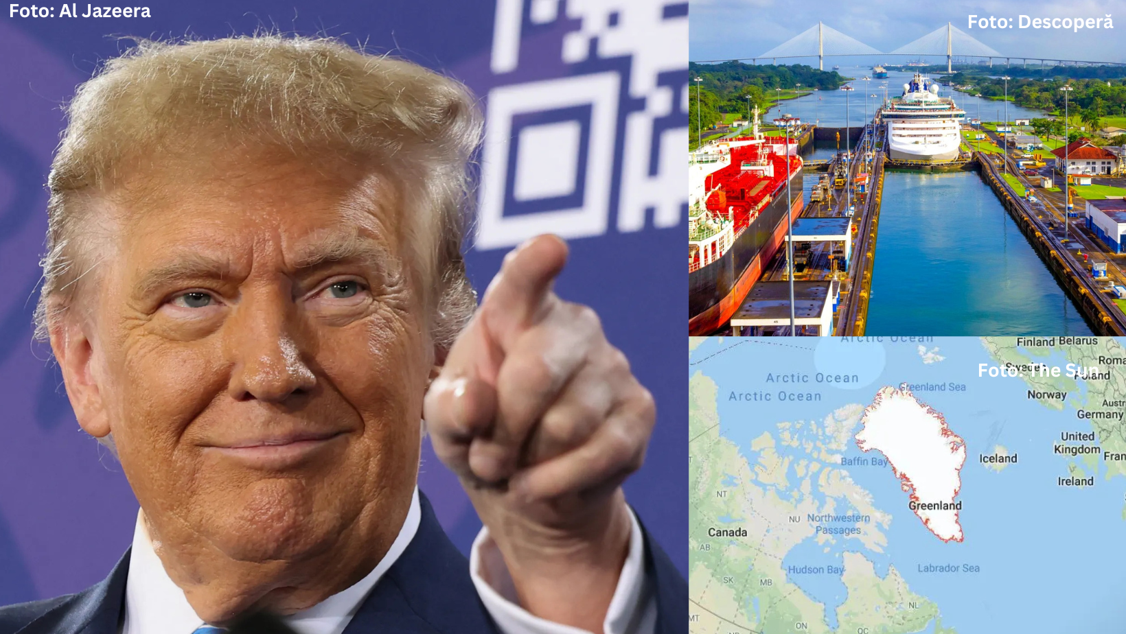 Iată de ce vrea Trump Groenlanda și Canalul Panama