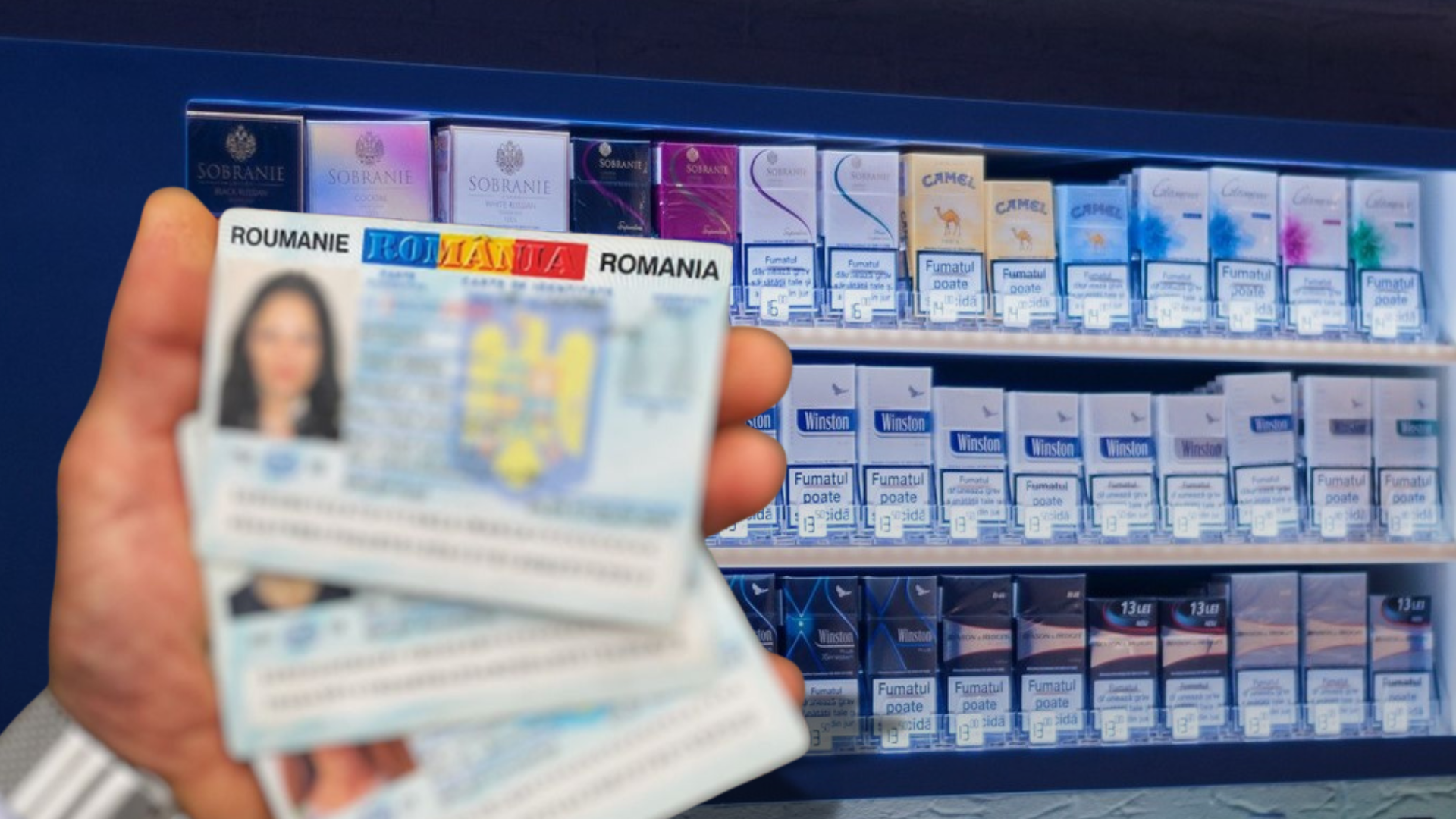 Ia buletinul cu tine dacă vrei țigări!