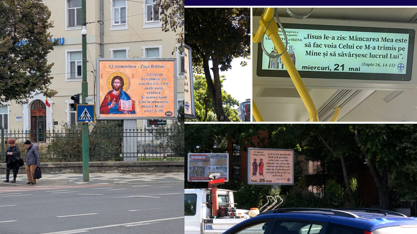 Orașul în care poți citi Biblia la semafor