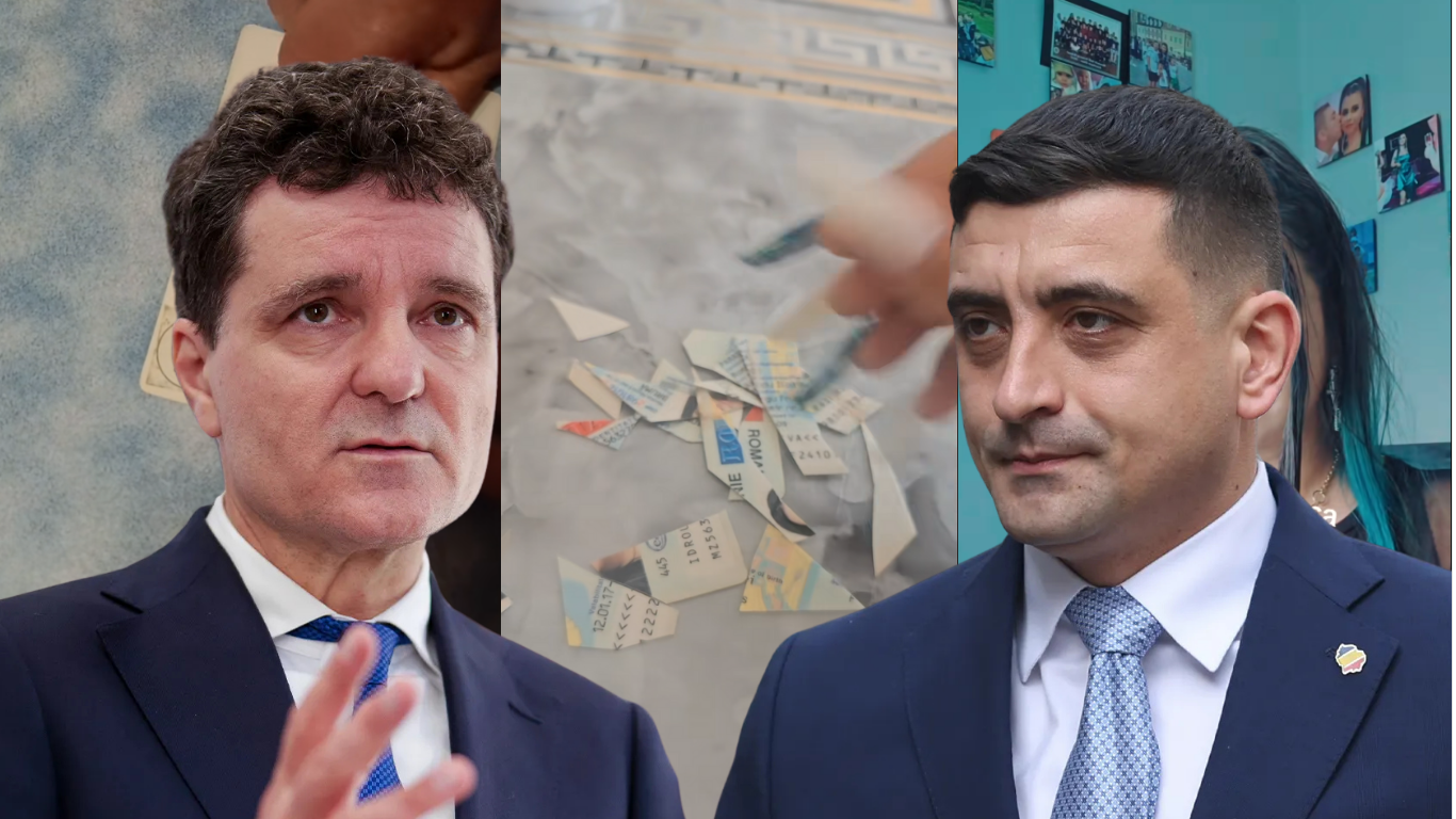 Românii dezamăgiți de rezultatele alegerilor își distrug actele de identitate