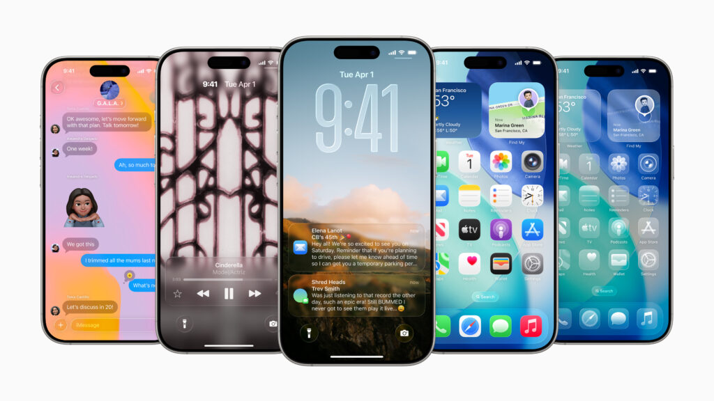 Hello Liquid Glass! Apple prezintă iOS 26