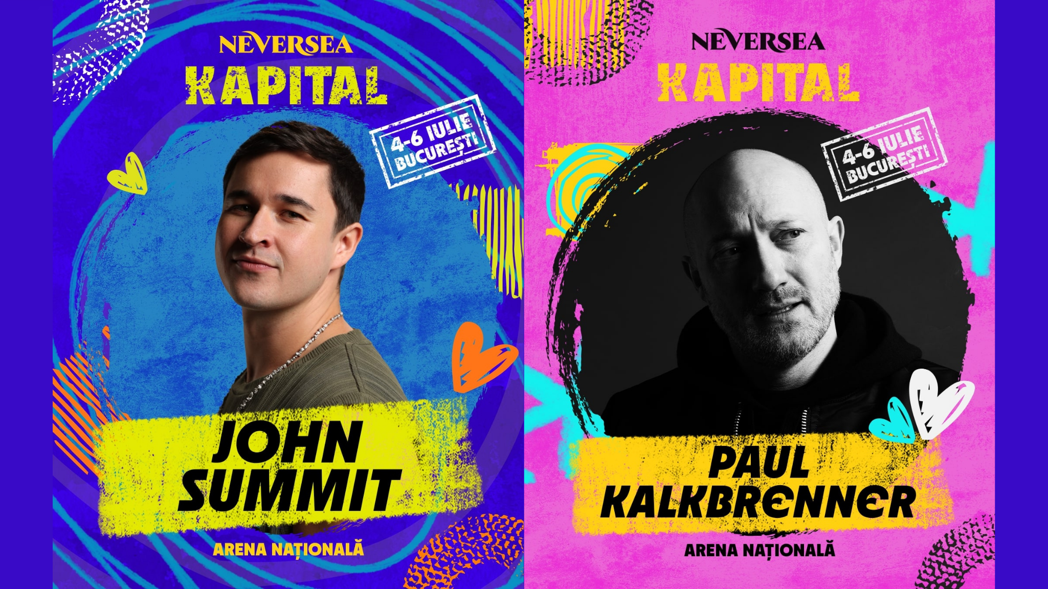 Headlineri de top la Neversea Kapital: John Summit și Paul Kalkbrenner
