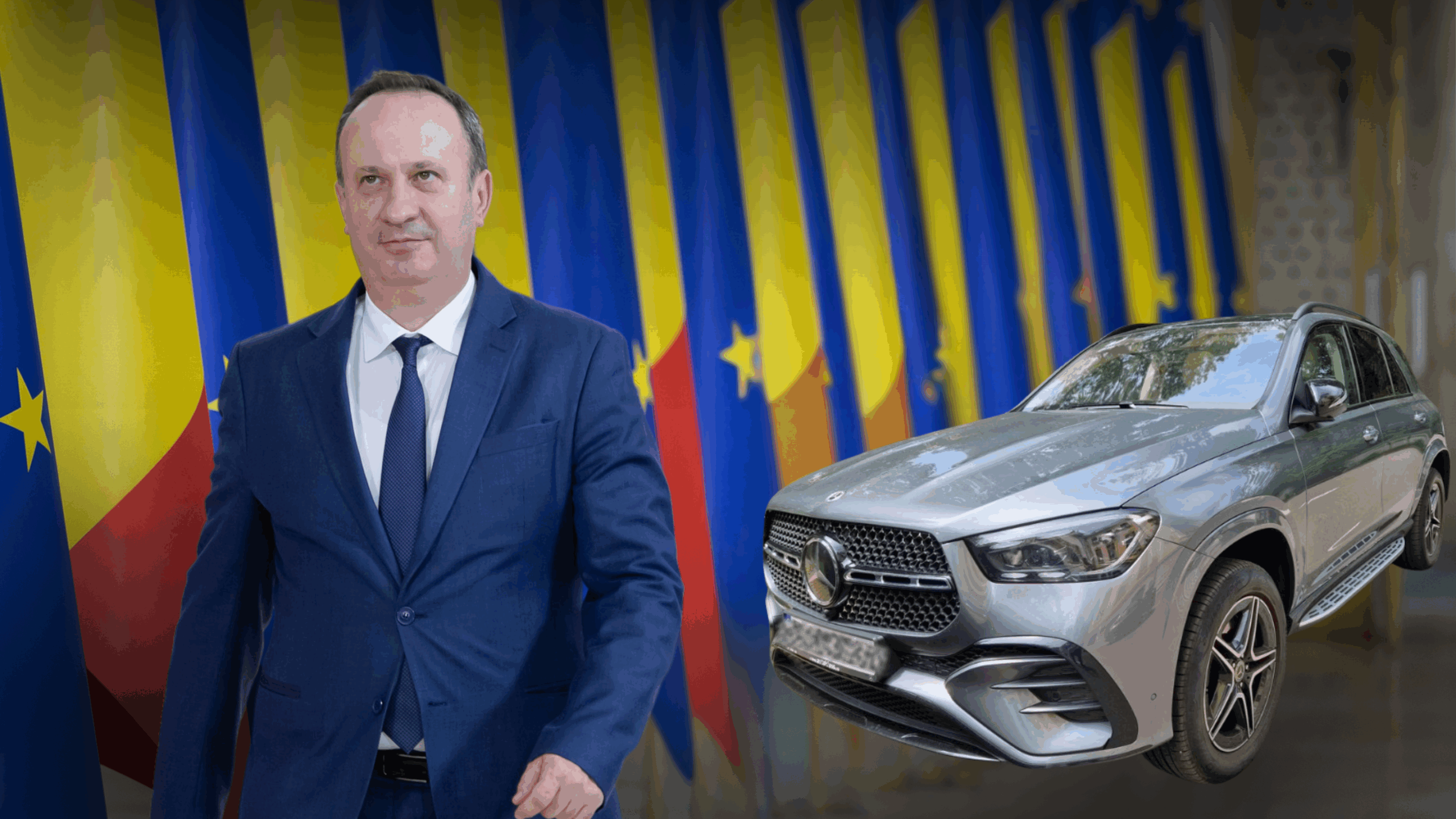 Investigație Snoop: Omul care vrea „taxă de solidaritate” conduce un Mercedes de 100.000 €