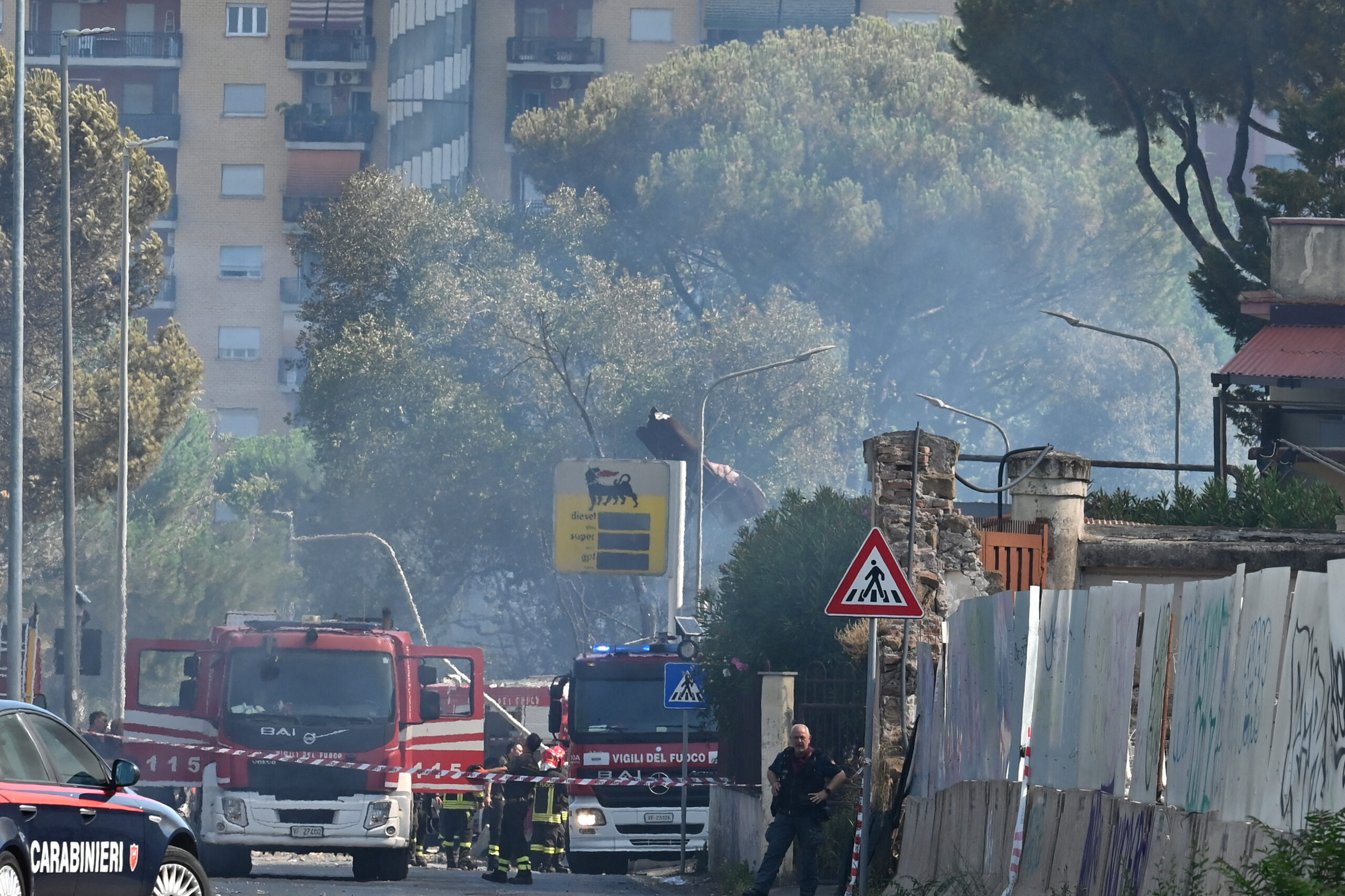 Explozie devastatoare la o benzinărie din Roma: Cel puțin 21 de persoane rănite, inclusiv polițiști și pompieri