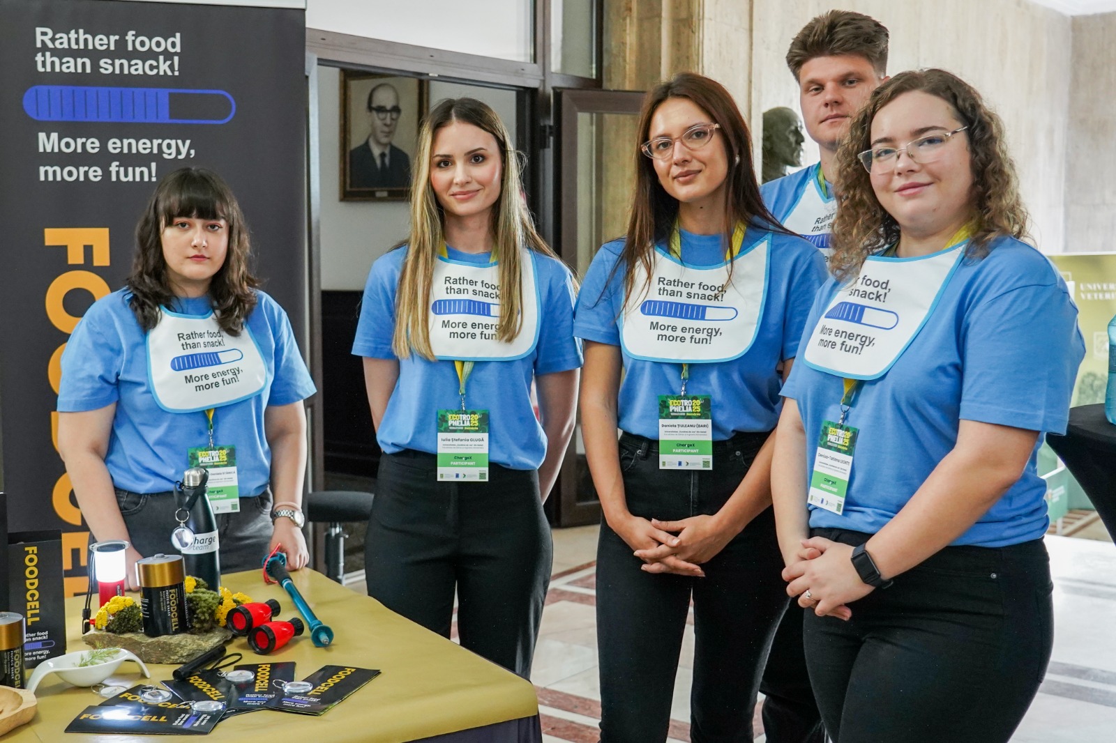 Biscuiții inventați de studenții din Galați au ajuns în finala internațională