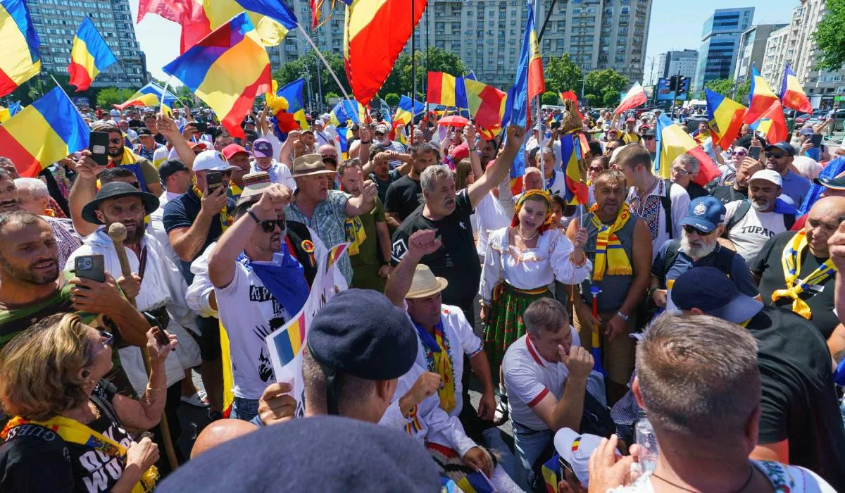 Autostrada A1 Pitești-București blocată de protestele unor șoferi de camion