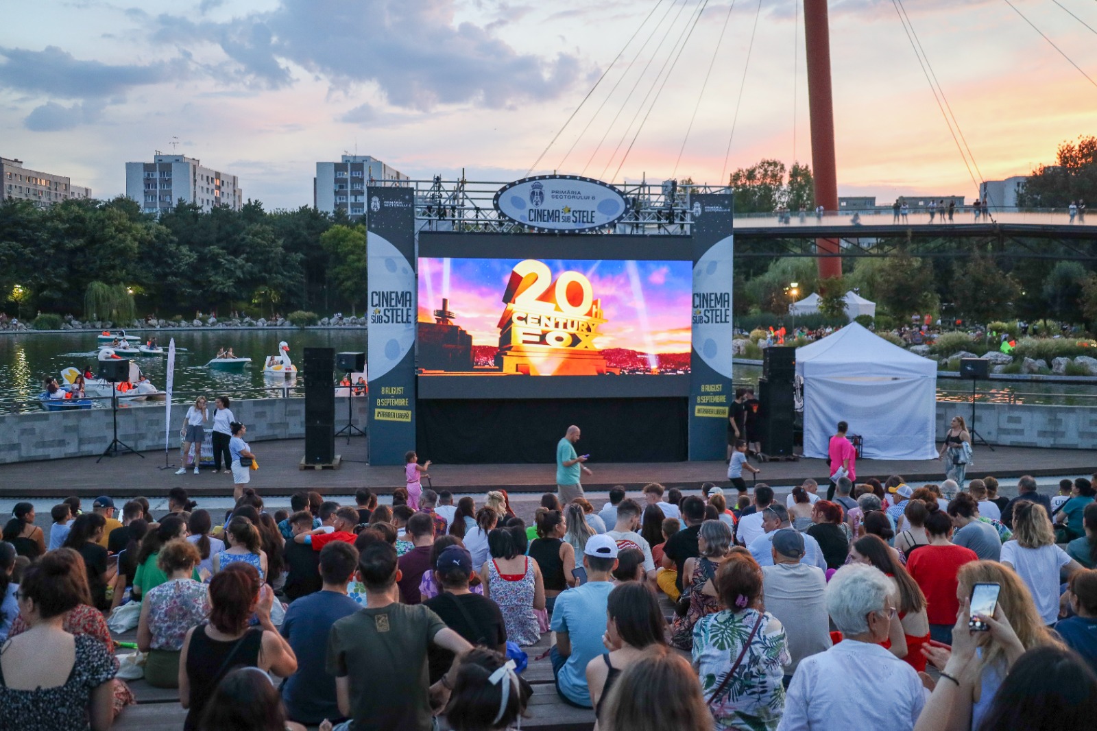 Filme în aer liber și terapie prin filme în București
