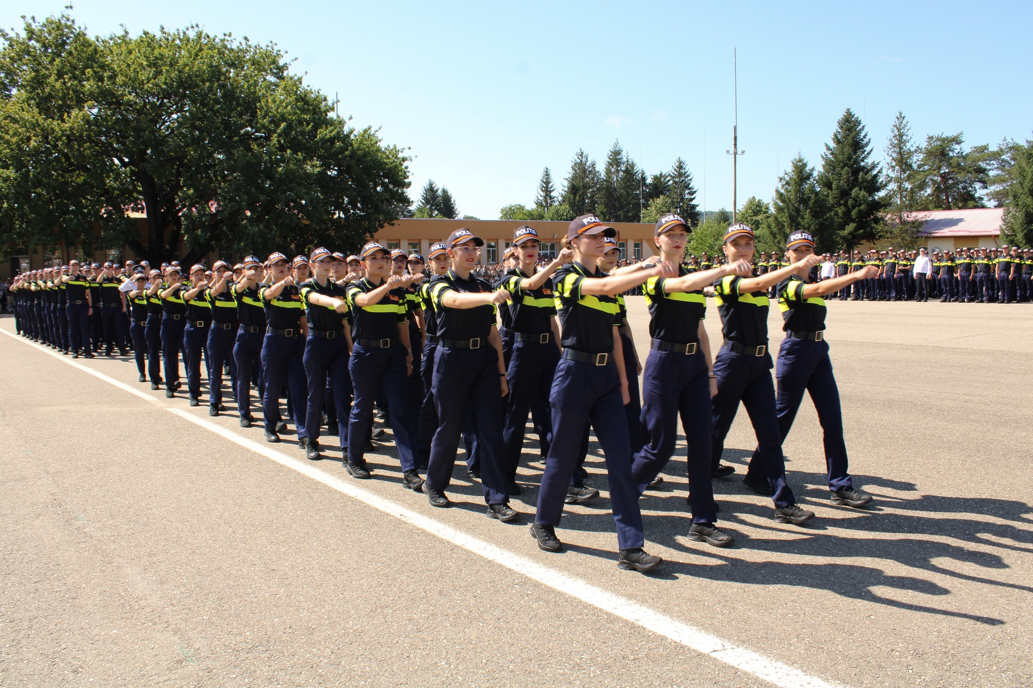 Unghiile false, interzise la admiterea în școlile de poliție