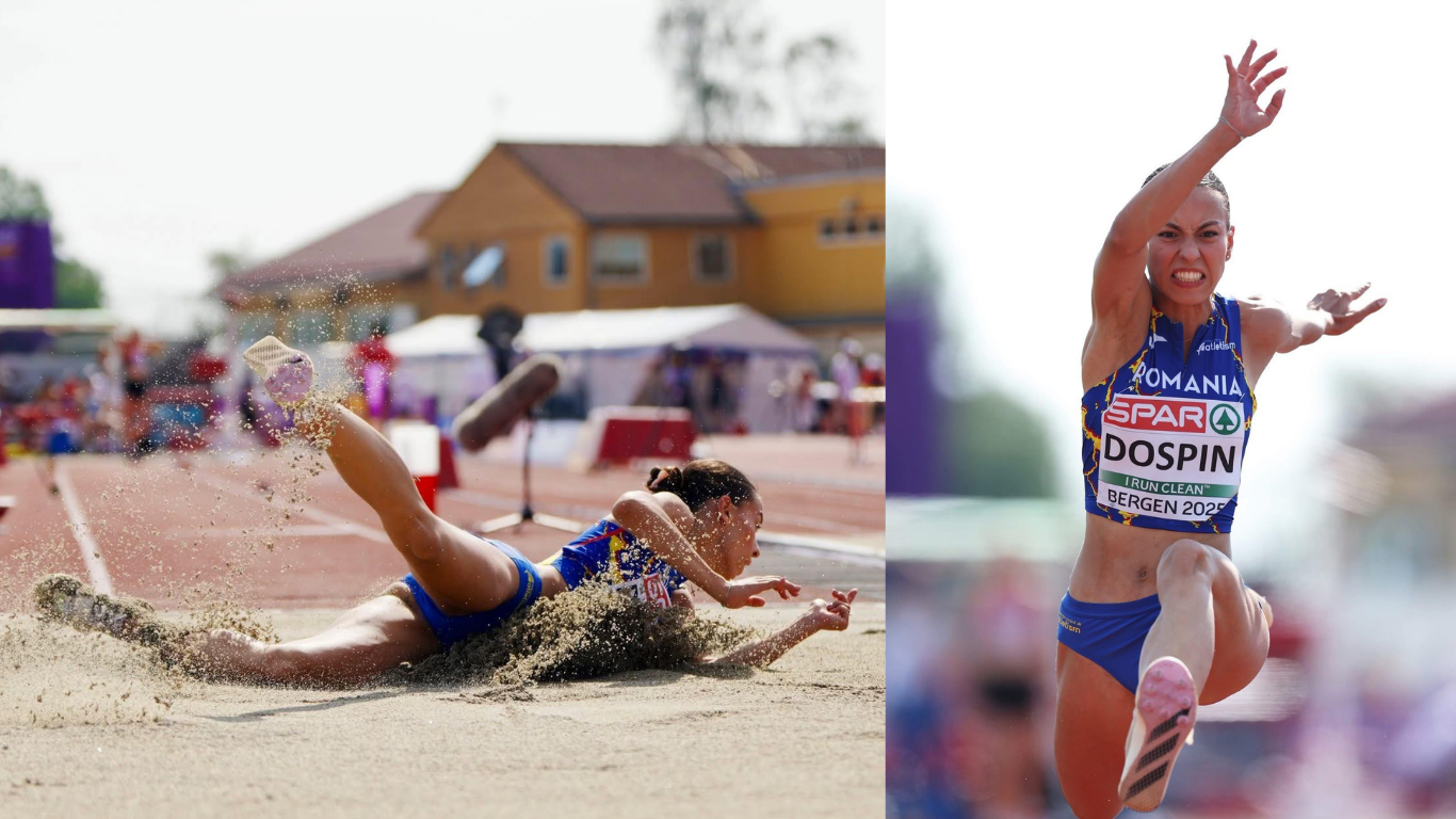 Legende în devenire: Alexia Dospin — Aur european în triplusalt, povestea unei campioane U23