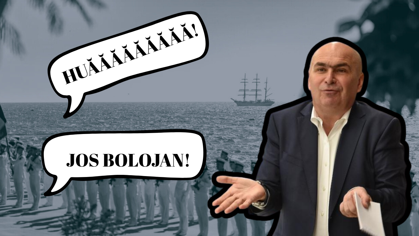 Oare de ce o fi fost Bolojan huiduit la Ziua Marinei?
