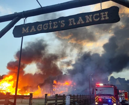 Două incendii în două zile: explozie puternică în Dâmbovița și foc devastator la Râșnov
