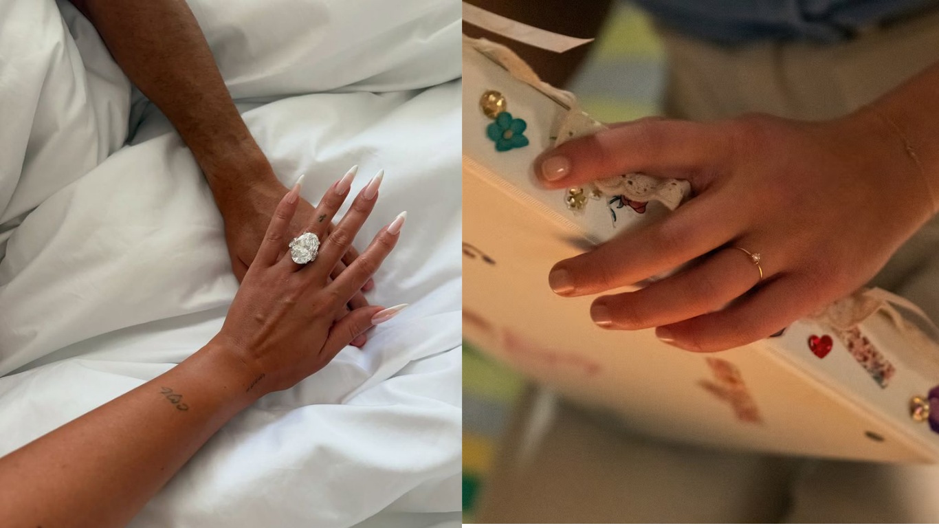 De la lux și opulență la simplitate ficțională: Două inele de logodnă, două povești total diferite