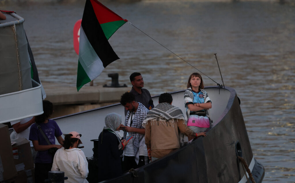 Greta Thunberg încearcă o nouă operațiune de ajutor pentru Fâșia Gaza