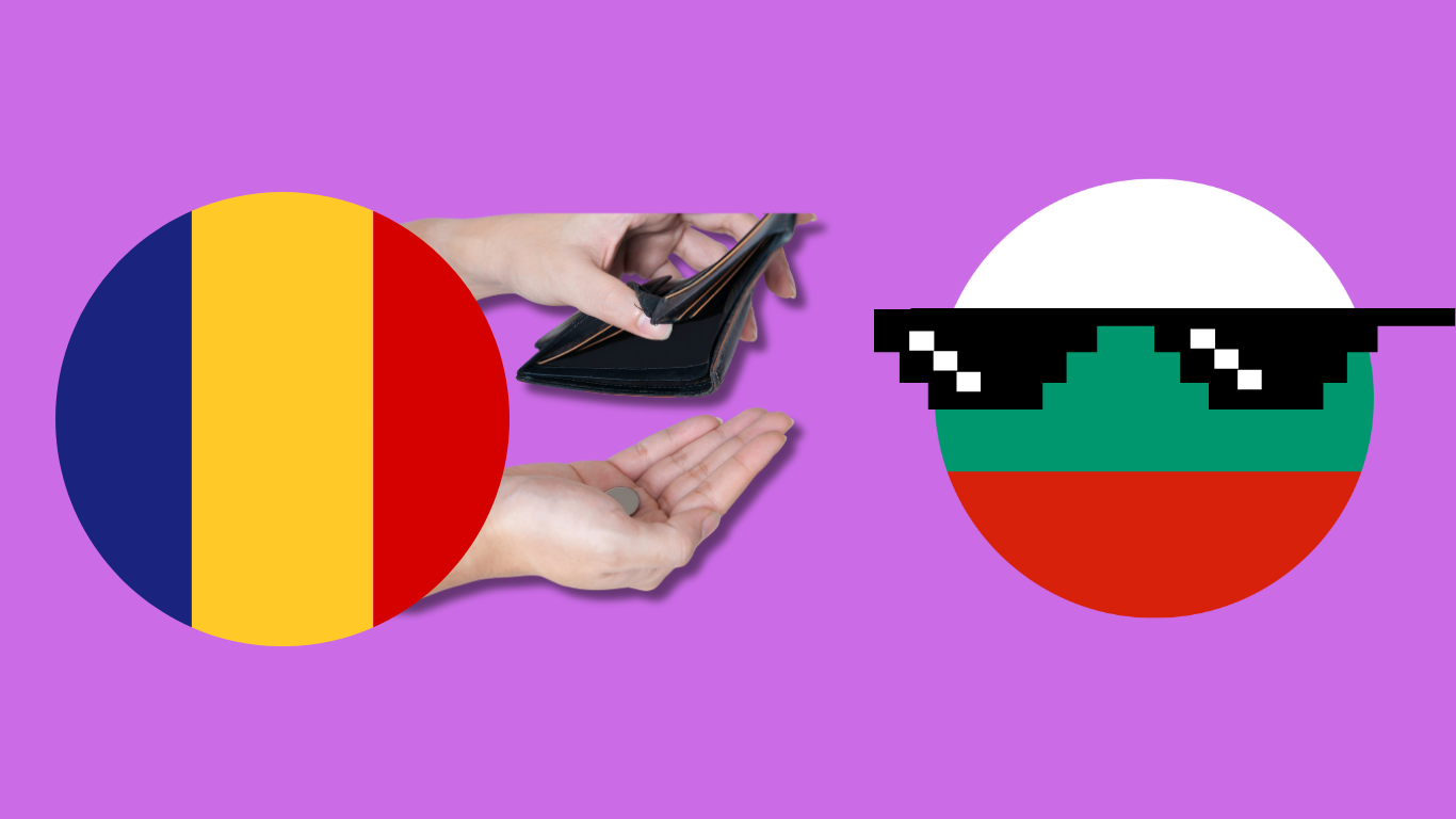 I-am întrecut pe bulgari! La sărăcie…