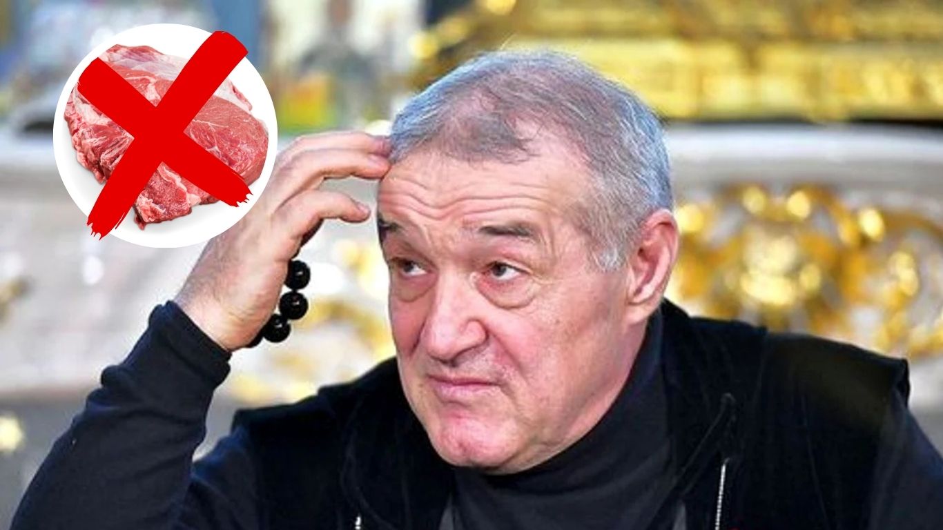 Gigi Becali, fără carne de 3 ani: „Am analize mai bune decât la 20 de ani”