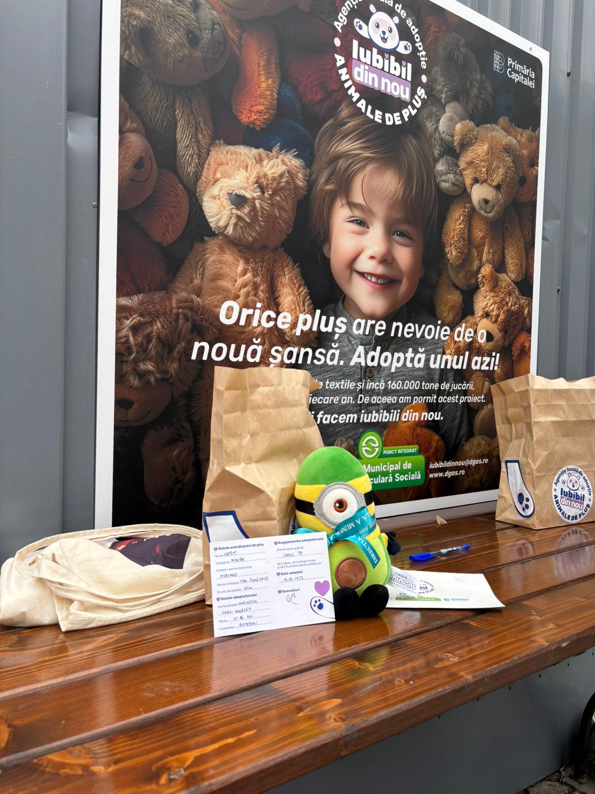 Iubibil din nou: Hai să adopți un animal de pluș!