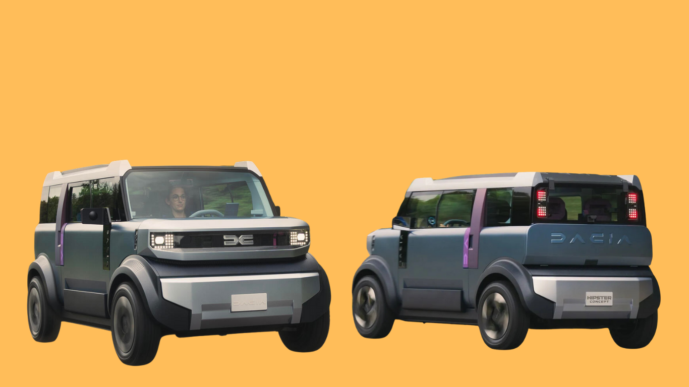 Hipster – noua mașină electrică Dacia, făcută pentru oraș