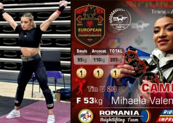 Mihaela Cambei, triplă campioană europeană la tineret: anul de aur al halterofilei române care rescrie recorduri