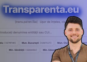 Povestea tânărului care a creat o platformă care arată cum sunt cheltuiți banii publici în România