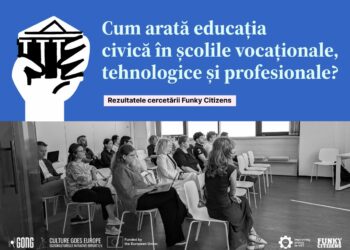„Improving Civics in VET” by Funky Citizens: Elevii din școlile profesionale cer o educație civică practică și conectată la viața reală