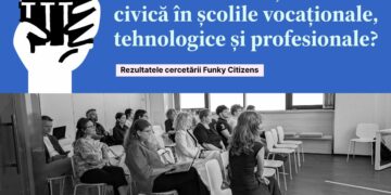 „Improving Civics in VET” by Funky Citizens: Elevii din școlile profesionale cer o educație civică practică și conectată la viața reală
