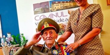 Ultimul drum al unui martor al istoriei: veteranul Ion Vasile Banu s-a stins la 107 ani