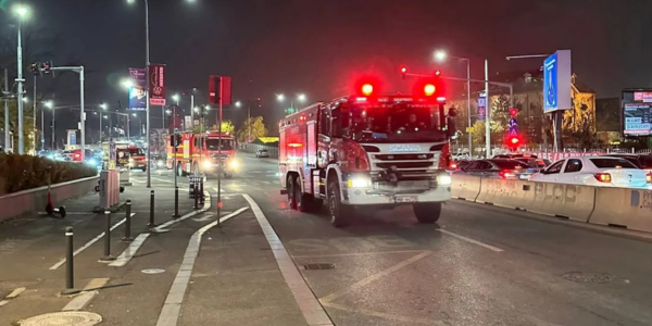 Incendiu la Promenada Mall