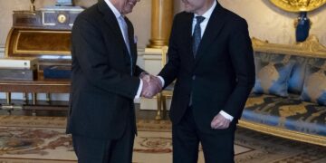 Nicușor Dan, primit de Regele Charles la Palatul Buckingham. Final de turneu diplomatic pentru președintele României