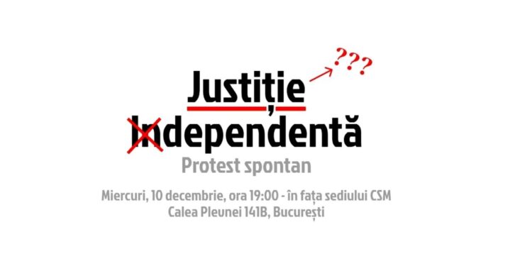 Protest în stradă după documentarul Recorder: „Vrem o justiție independentă!”