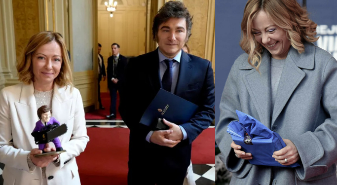 Giorgia Meloni scoate la licitație cadouri primite de la liderii mondiali