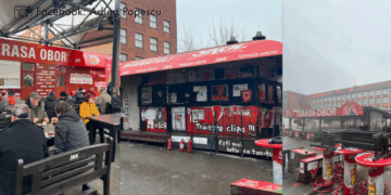 Obor reinventează tradiția: terasa de mici se mută într-un container modern