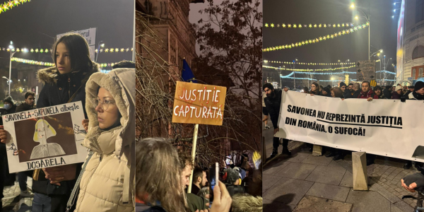 Ziua 5 de proteste: Mii de persoane în marș spre Piața Victoriei: „Lia, te așteaptă pușcăria!”