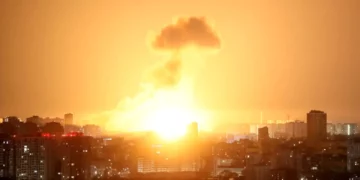 Bombardamente rusești în capitala Ucrainei