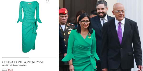 147 de ani de muncă pentru rochia noii președinte a Venezuelei