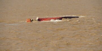 Navă românească scufundată în Canalul Sulina. Cum s-a întâmplat?