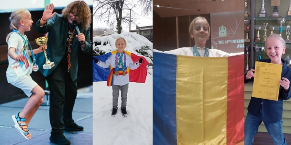 Povestea micului geniu din Caracal: Eduard, dublu medaliat cu aur la matematică internațională
