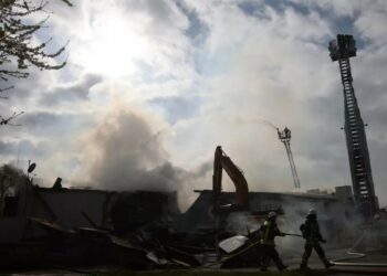 Incendiu violent la club în Germania