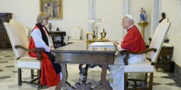 Alături de cine s-a rugat Papa Leon al XIV-lea?