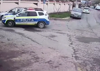 Urmărire uluitoare a unui șofer fără permis, la Buftea
