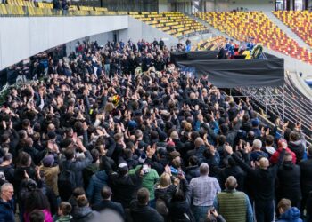 Omagiu pentru Mircea Lucescu la Arena Națională