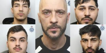 Cinci români, condamnați în Marea Britanie după un jaf de 50.000 de lire.