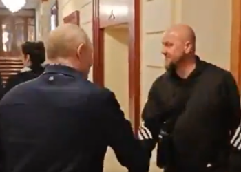 Putin, surprins într-o întâlnire „întâmplătoare” la hotel.