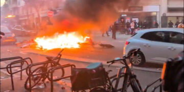 Paris, în flăcări după victoria PSG în Champions League