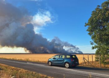 Incendiu în pădurea Fontainebleau. Flăcările au ajuns lângă Paris