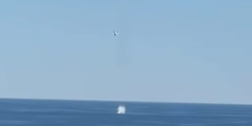 Dronă cu explozibil, distrusă de un F-16 românesc în apropierea Neptun Deep