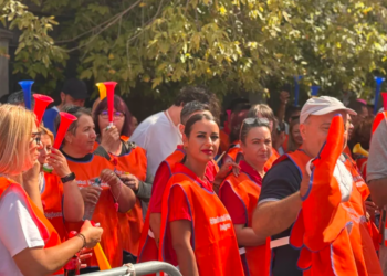 Protest la Ministerul Muncii. Sindicatele cer salariu minim mai mare și deblocarea negocierilor din mediul privat