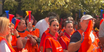 Protest la Ministerul Muncii. Sindicatele cer salariu minim mai mare și deblocarea negocierilor din mediul privat