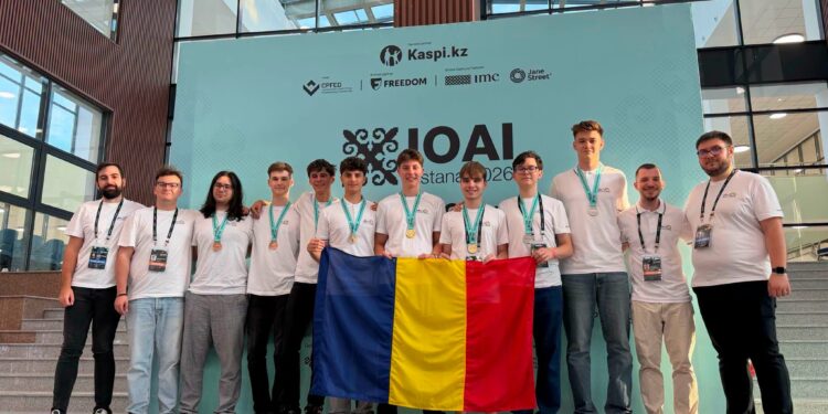 Performanță pentru România la Olimpiada Internațională de Inteligență Artificială. Toți cei opt elevi au câștigat medalii