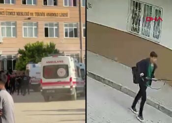 11 elevi răniți în apropierea unui liceu din Turcia. Un adolescent a fost reținut