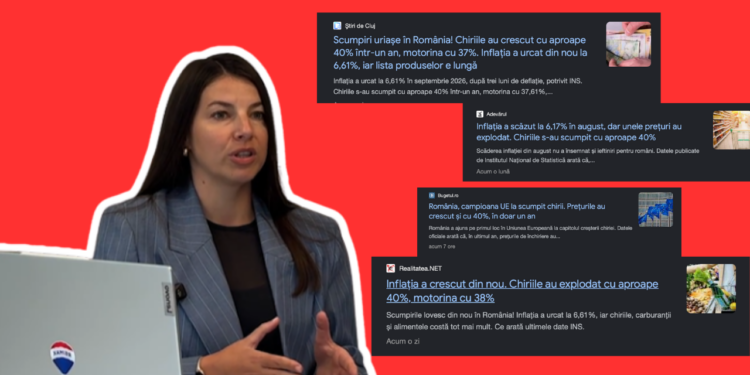 Chirii mai scumpe cu 40%? Andreea Chira, agent imobiliar: „S-au făcut niște modificări legislative”
